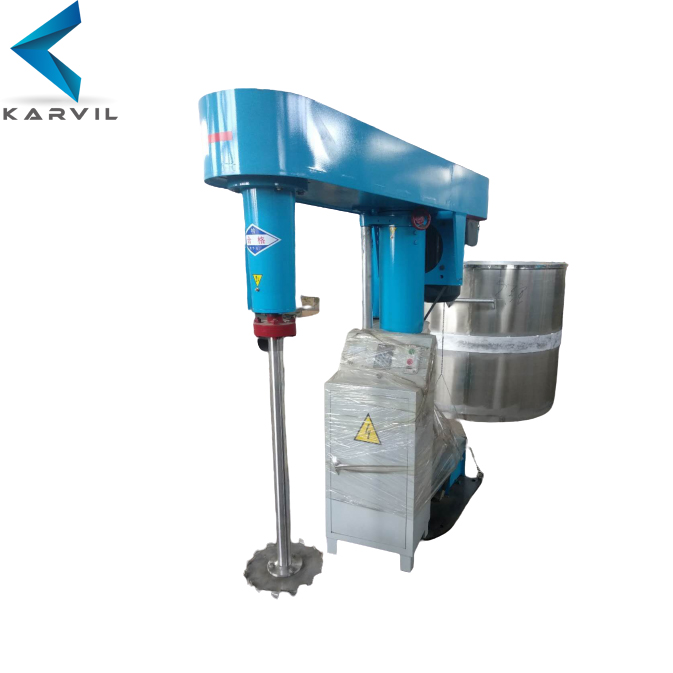 Common frequency hydraulic lifting liquid mixer 