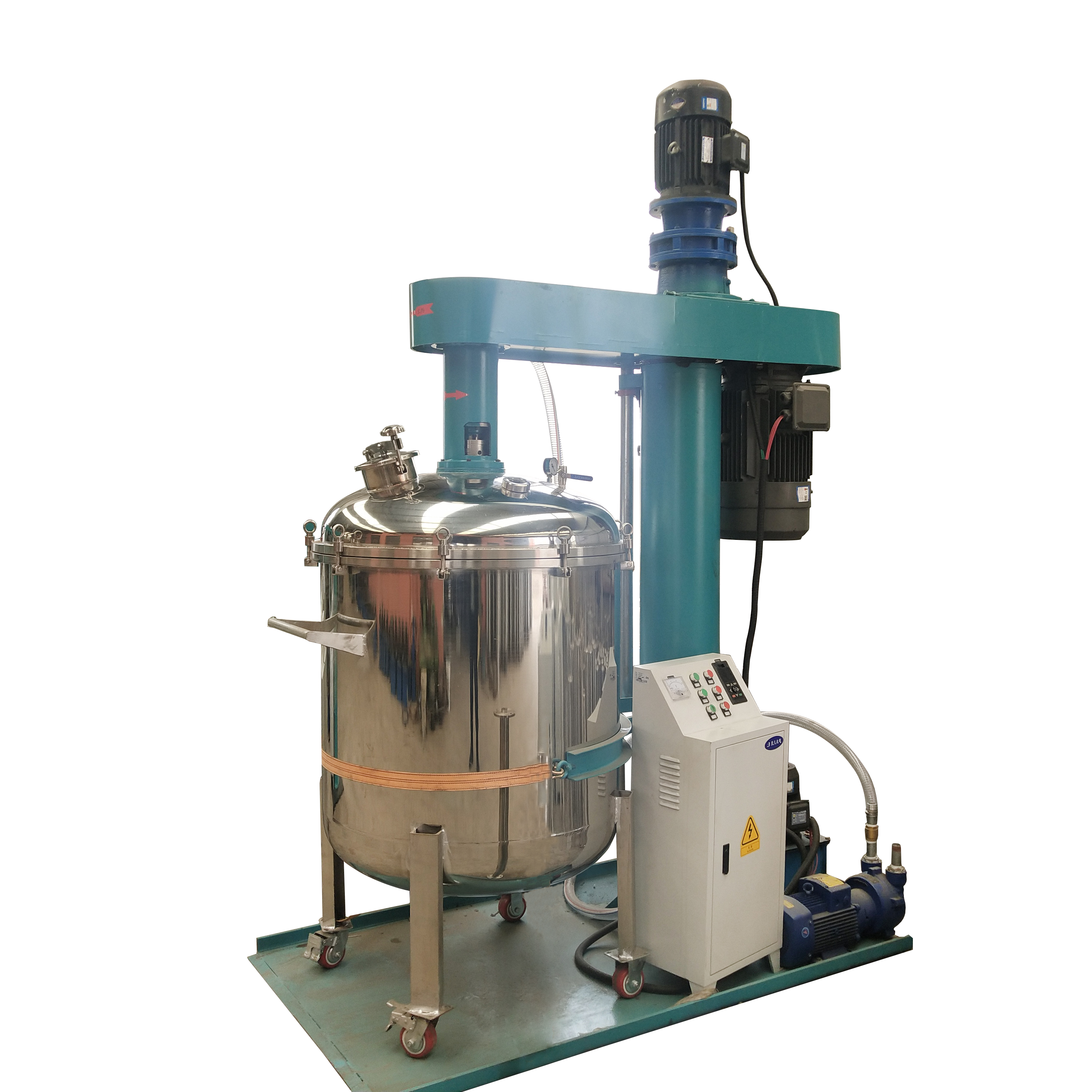 KARVIL 500L Multi-function Vacuum Disperser Machine with Hydraulic Lift Shaft