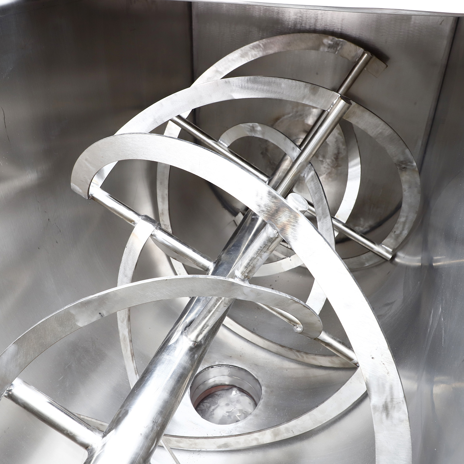 Stainless Steel Horizontal Ribbon Blender Mixer for Spices 