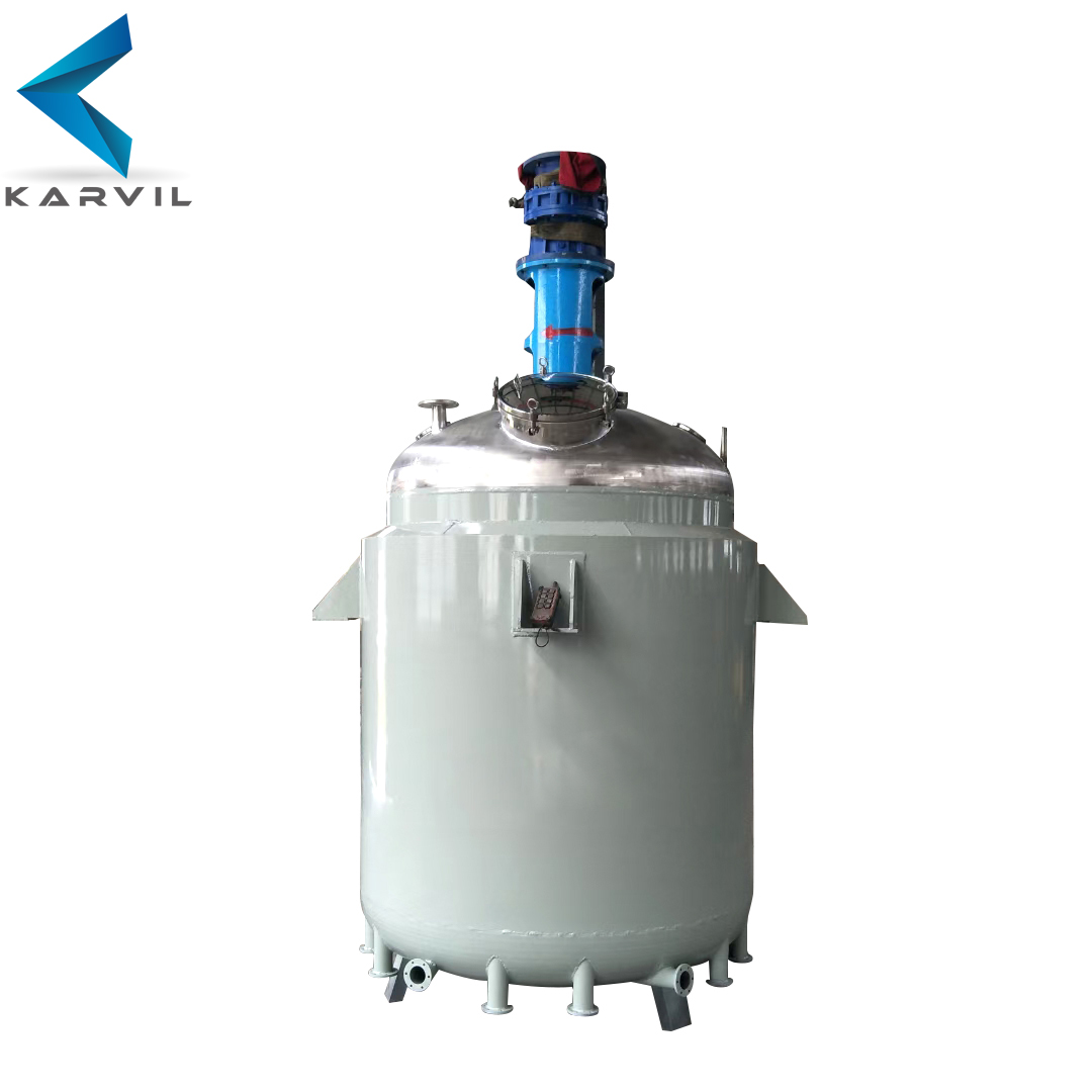 KARVIL 500L electric heating reactor for mixing shoe glue 