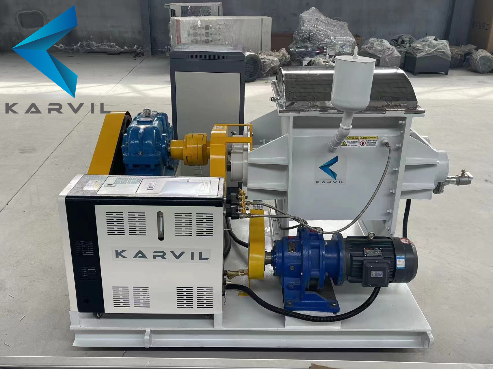 Heavy Duty Z Mixer with Screw Discharge 